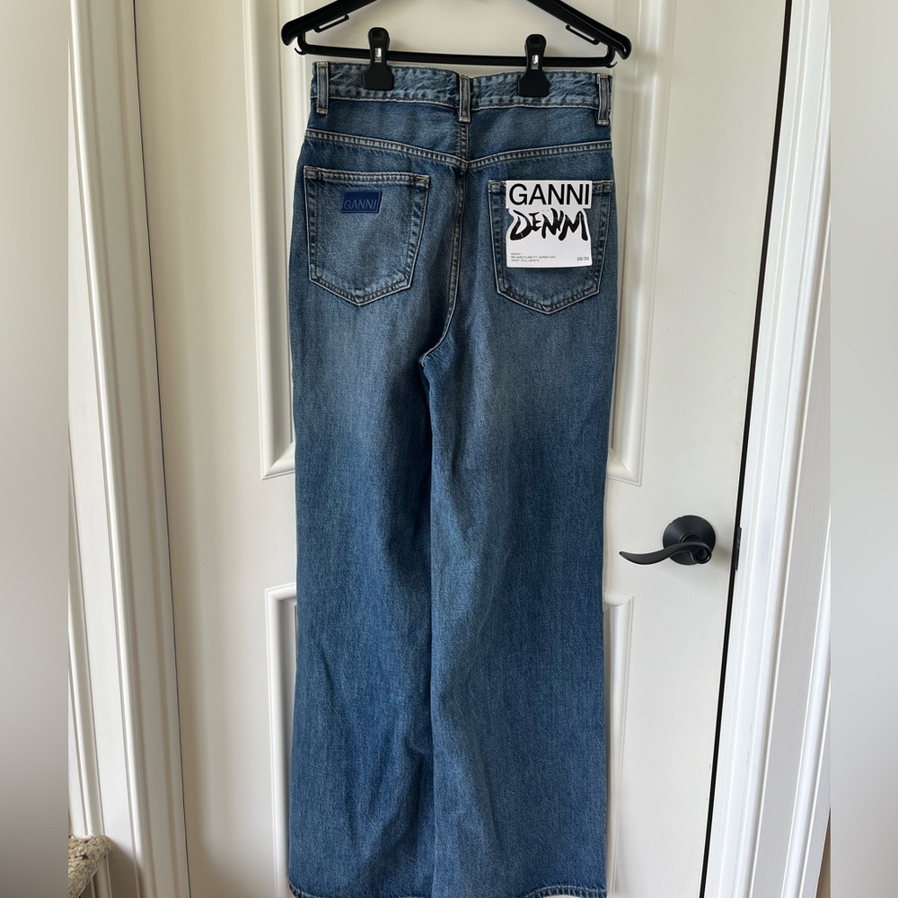 Ganni denim jeans, NWT, size 26